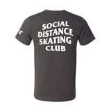 Social Distance Skating Club Gray T-Shirt