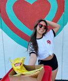 Cupid's Hot Dogs x B&T Ringer Shirt