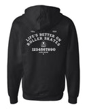 Ouija Zippered Hoodie
