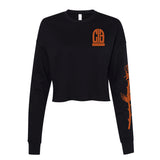 CIB Crew Commitment Issues Women's Cropped Crewneck Sweatshirt